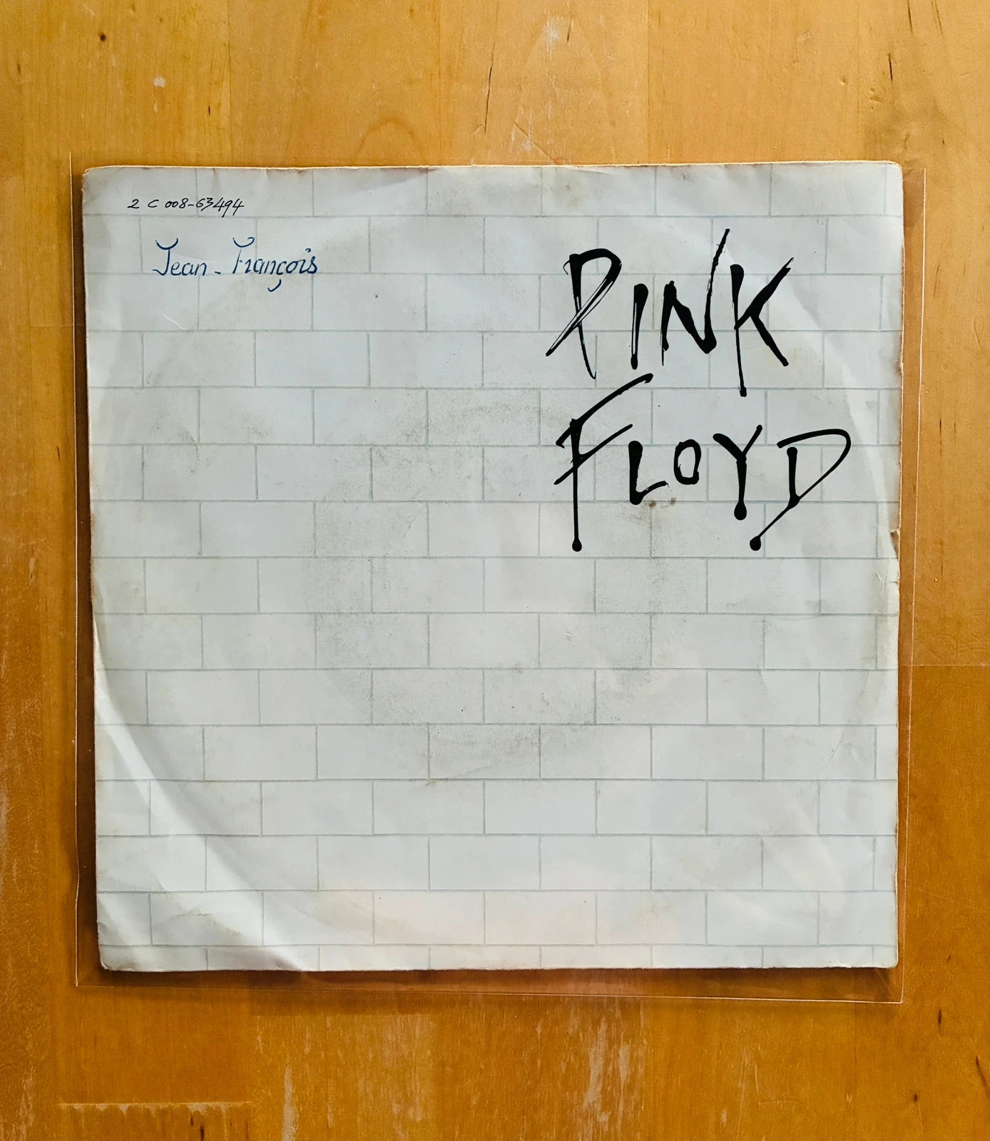 Disque vinyle 45T Pink Floyd Another brick in the Wall.